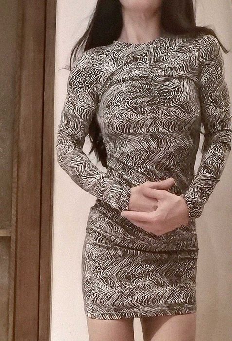 Къса рокля - нова с етикет, размер xs