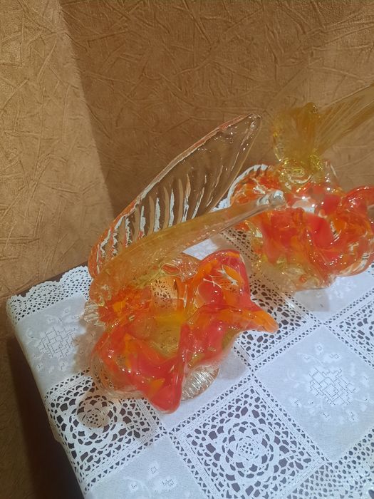 Винтаж. Коллекционные, очень красивые вазочки-бабочки, ручная работа,