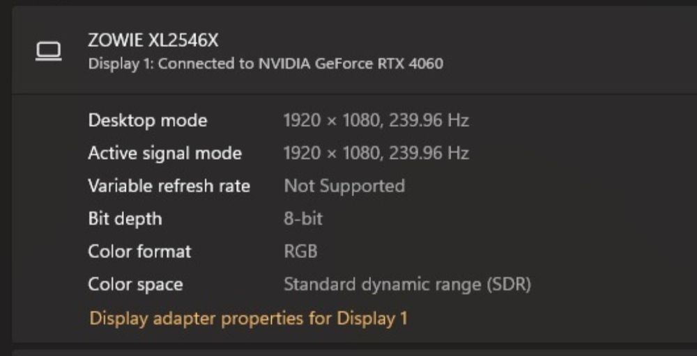 Benq Zowie 24.5 Amanet BKG