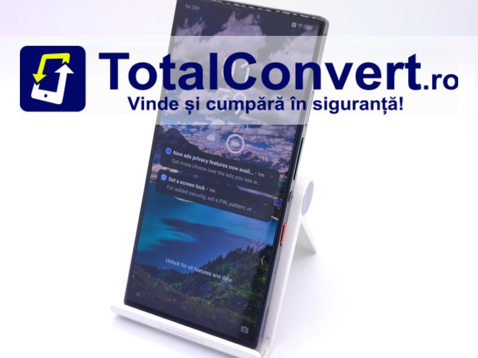 ZTE Nubia Red Magic 9 Pro 256GB Sleet 12GB, Garantie 24 luni | #D89933