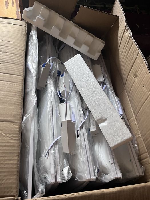 Светодиодные панели 600×600 (LED), потолочные, новые