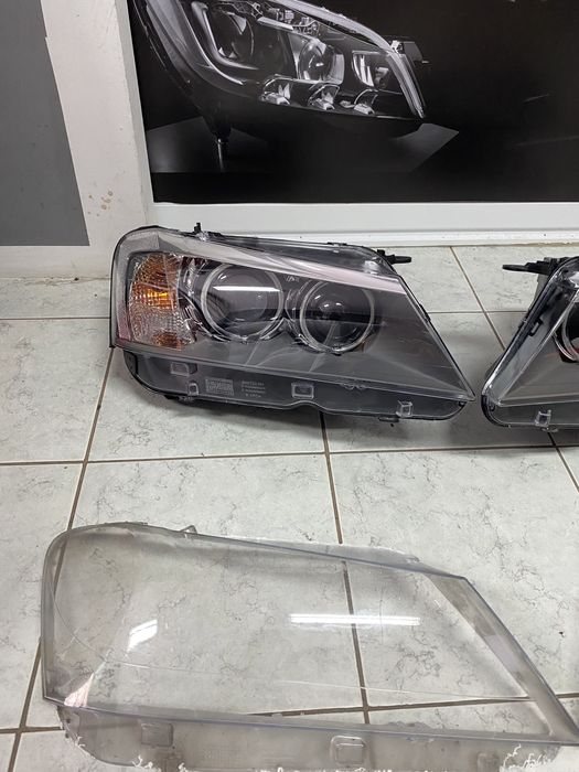 Bmw X3 F25 Фар Фарове Ремонт Рециклиране Капаци