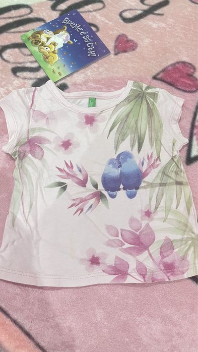 Тениски за момиченце Zara Benetton Modivi Next