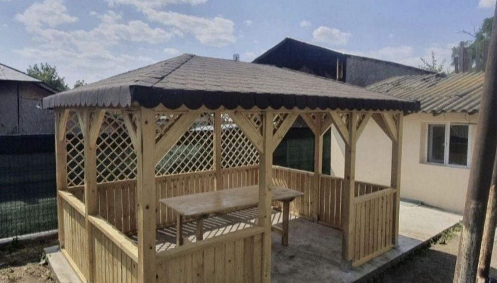 Vând foișor Terase din lemn
-foișoare la comanda
-pergole modele moder