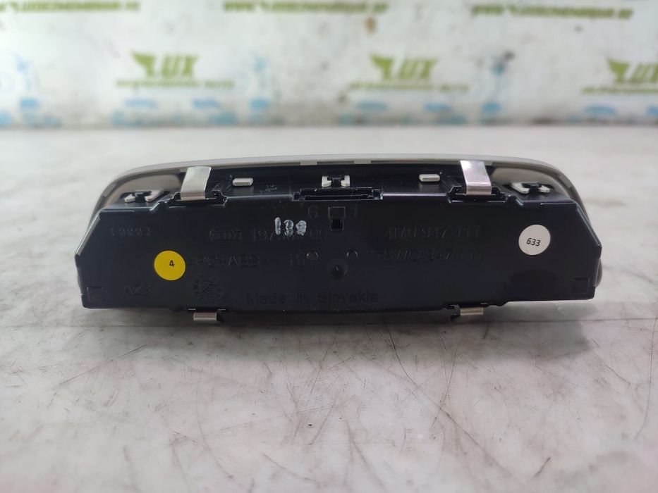 Lampa plafon spate 4M0947111 Audi A6 C8 [2018 - 2020] 2.0 DKNA +hybri