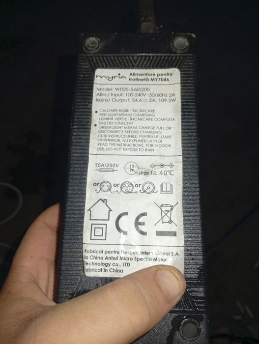 Trotinetă electrică Myria MY7046 – 45 km/h