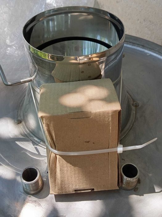 Vând boiler pe lemne - 110 litri - nou