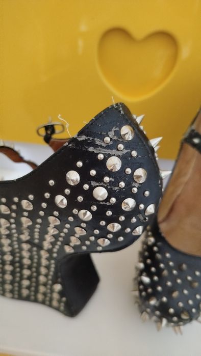 Туфли 35р б/у как у леди Гаги