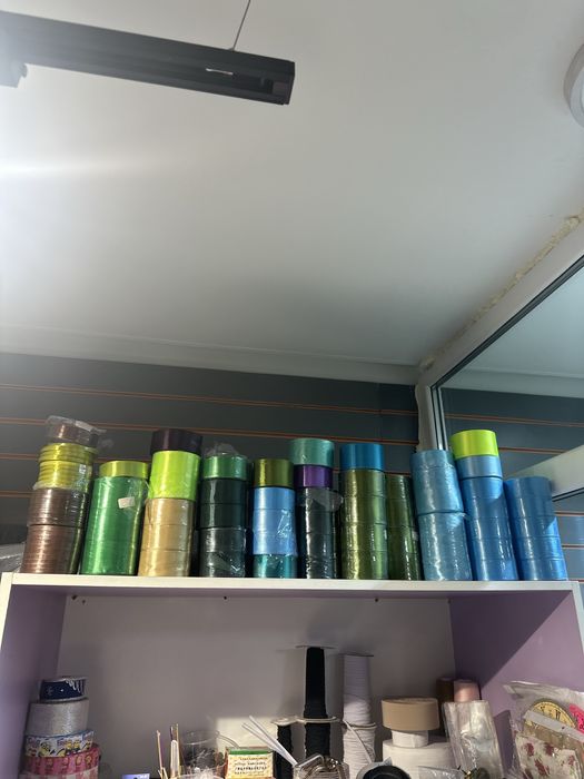 Атласные ленты.