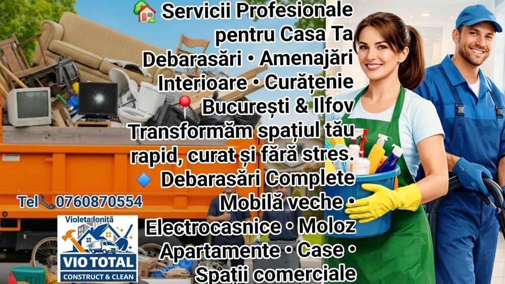 Debarasam orice spatii