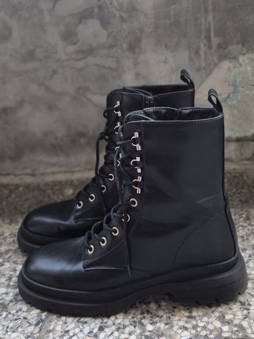 Дамски черни боти Paolo Bocelli