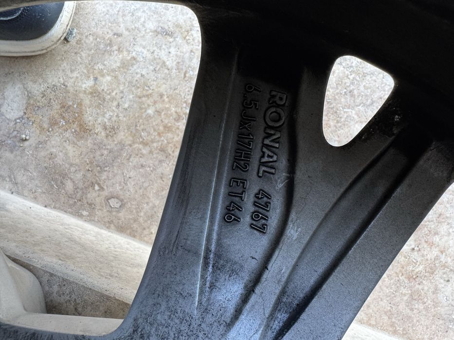 Jante Roti de iarna pe 17”, 205 55 17,jante aliaj Skoda originale