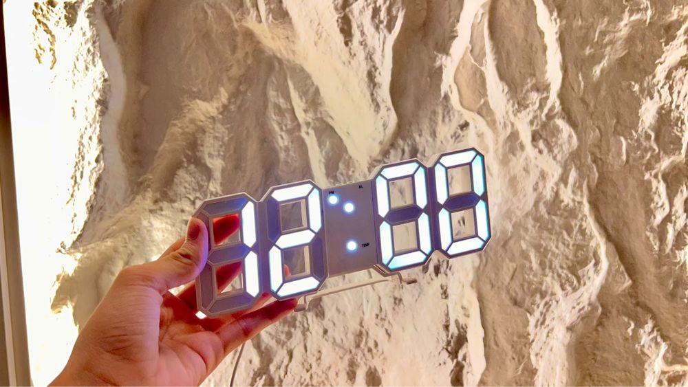 Led 3d электорнные часы