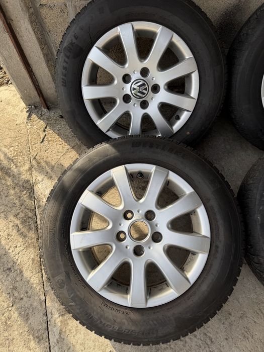 Оригинални джанти VW 5x112 15цола с гуми