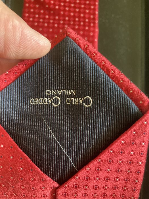 Две луксозни мъжки вратовръзки -Carlo Caddeo и Neri Karra