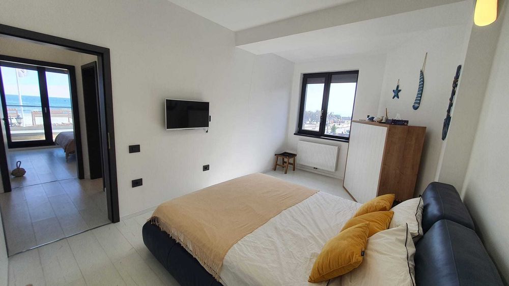 Apartament premium cu 3 camere – Vedere frontală la mare – Azimuth Beach & Lounge, Mamaia Nord – Stefan Building