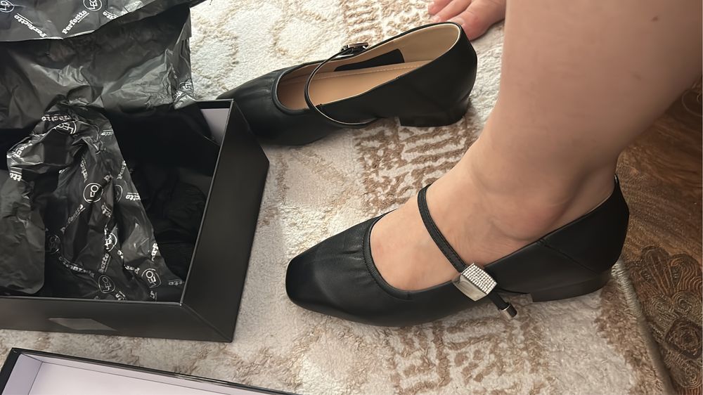 Балетки из мягкой кожи