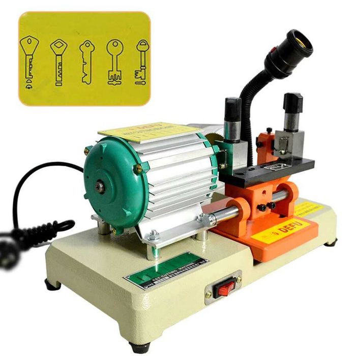 Нарезна ключарска машина секретни ключ с плоска+цилиндрична заготовка