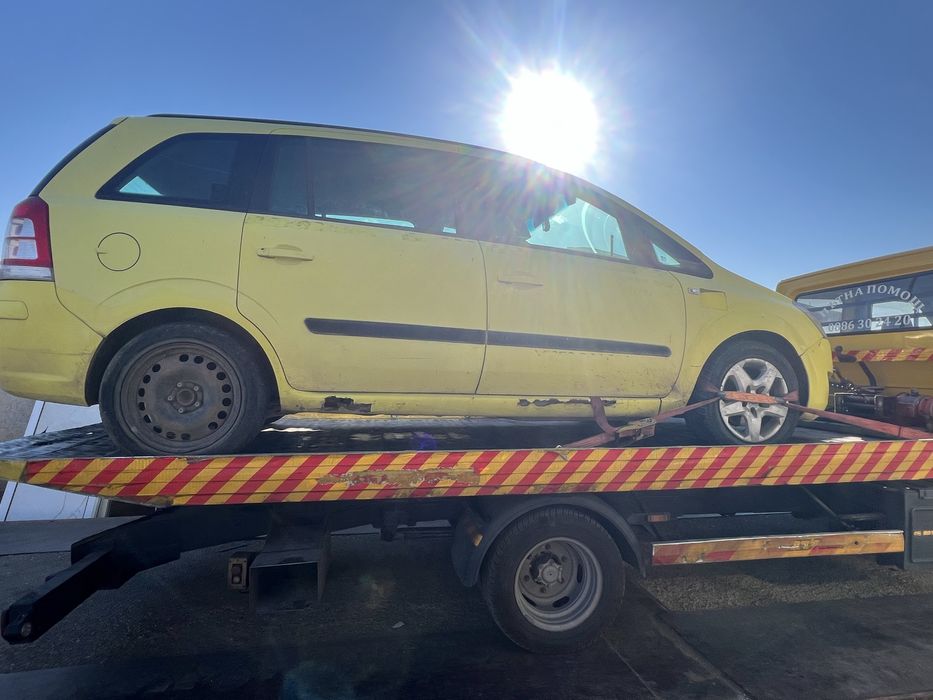 Опел зафира 1.6 бензин 2009г  на части