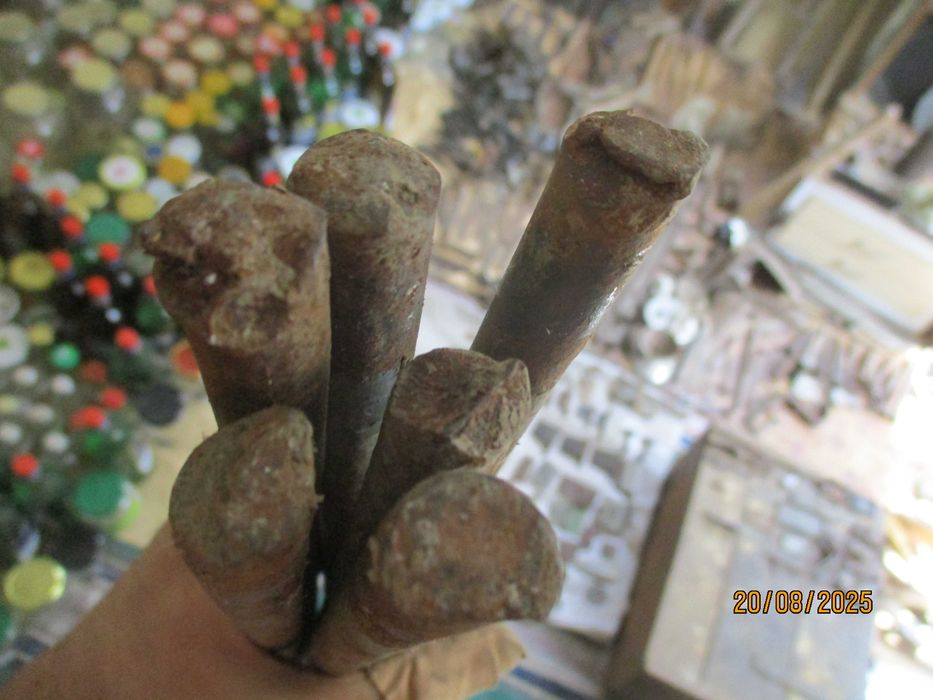 Метални пръчки /пръти/ 6 броя