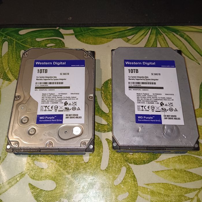 Жёсткий диск 10 Тб Western Digital Purple 10Tb