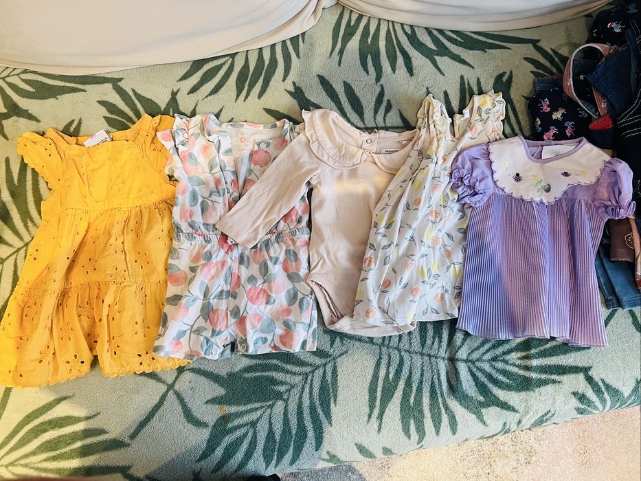 Lot fetite 74-80-86+doua geci