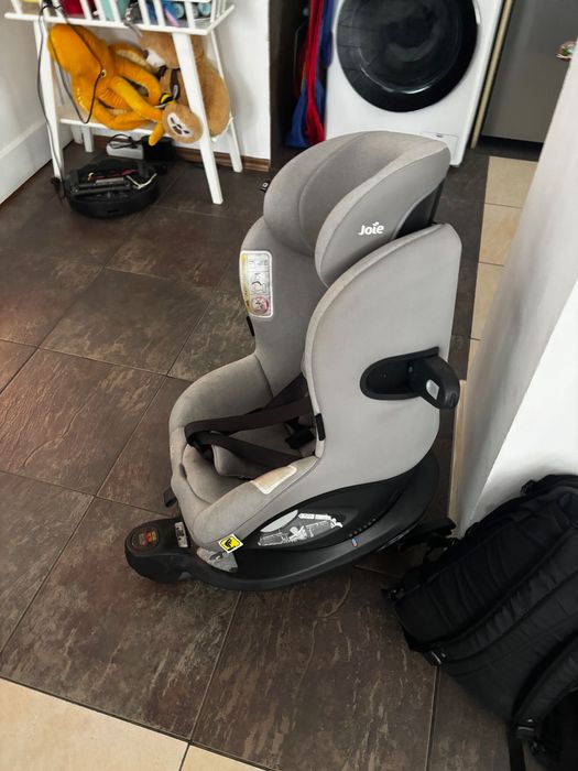 Scaun auto pentru copii I-Spin 360, Gray Flannel, Joie + ISOFIX