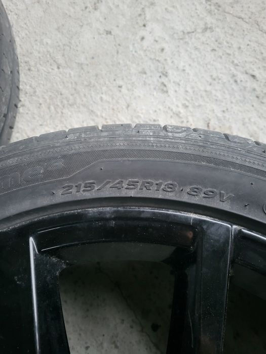 Jante 5x100 VW T-Cross OEM anvelope 215 45 R 18 125 lei/buc. IARNĂ