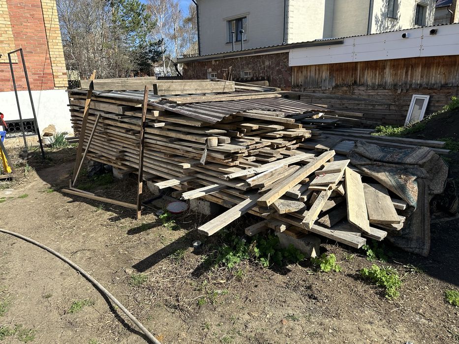 Продам пиломатериал б/у