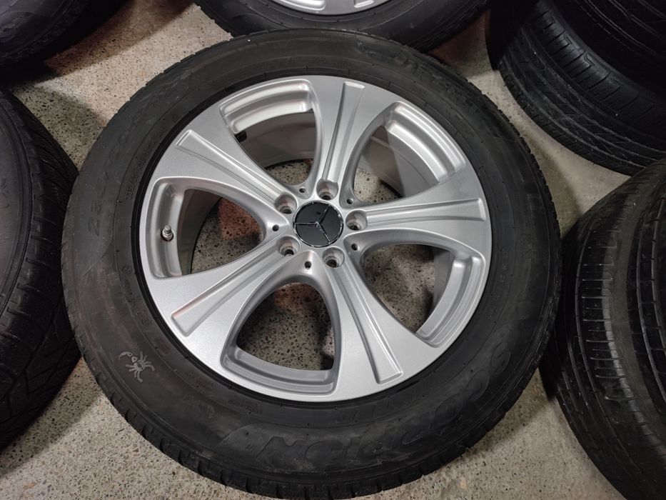 Jante originale Mercedes GLC GLK 235 60R18 Pirelli iarna