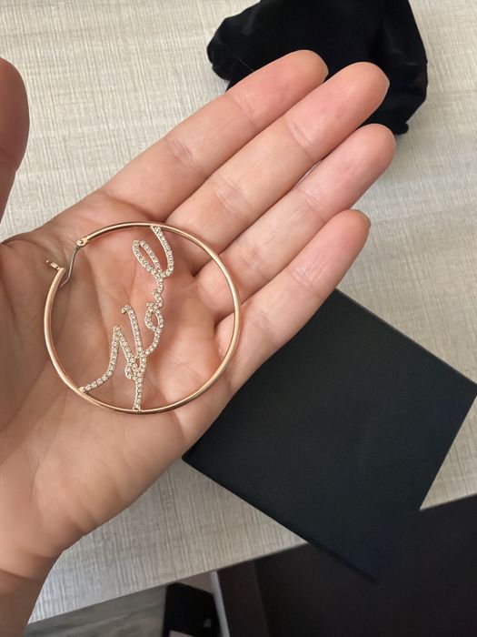 Обеци Karl Lagerfeld rose gold