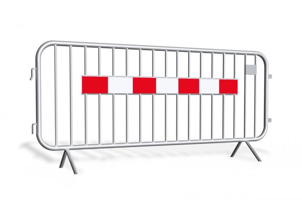 Garduri delimitare lucrari, bariere pvc semnalizare santier