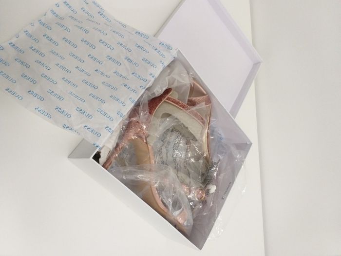 НОВИ Обувки перли камъчета GUESS, SteveMaden, 39, черни, розово злато