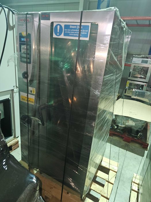 Конвектомат Рационал Rational SCC201E - 20 тави - на ток - без количка