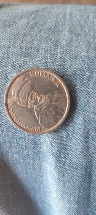 Monedă din 1992 Mihai Viteazul 100 lei