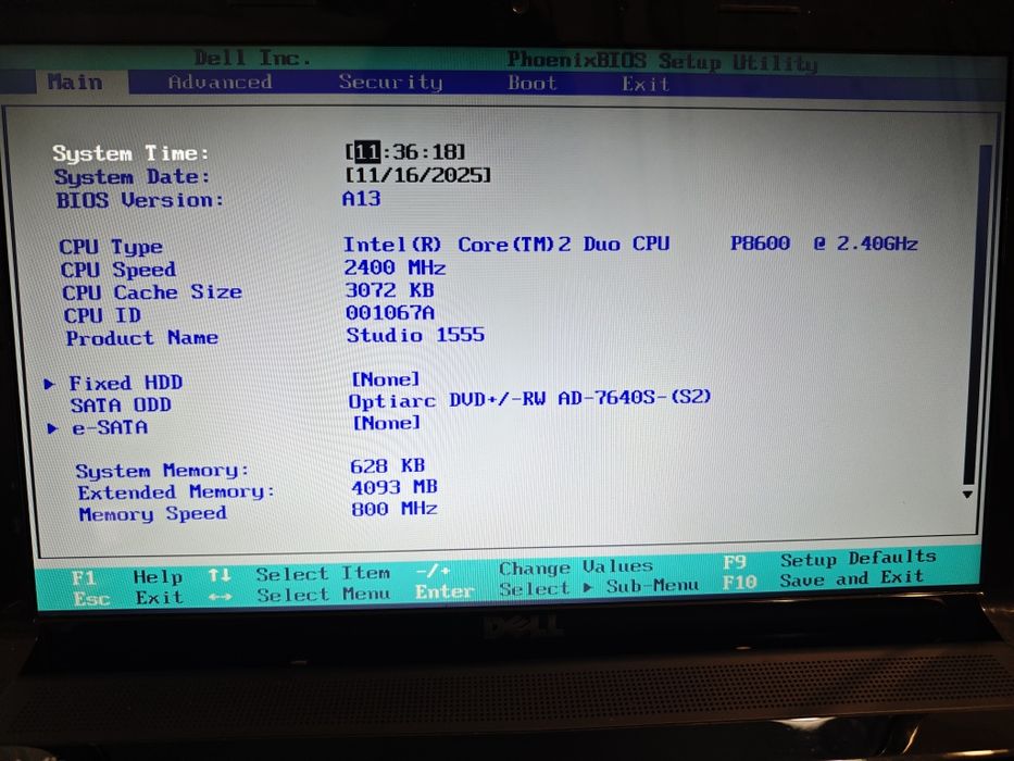Лаптоп Dell studio 1555 за части