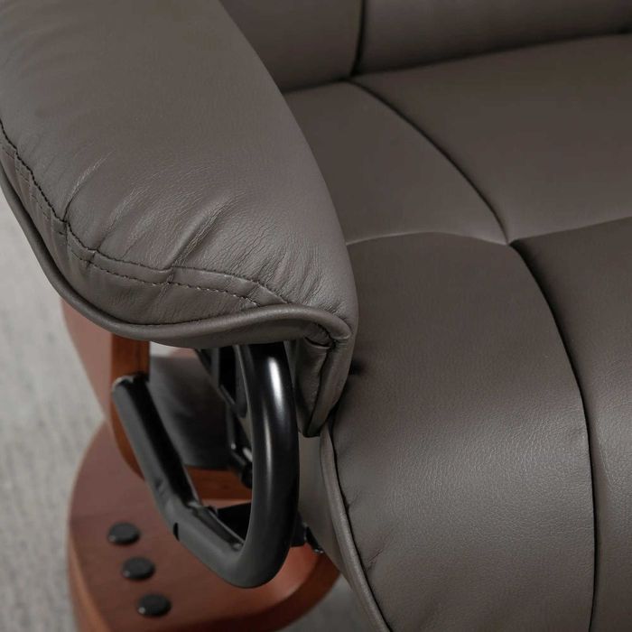 HOMCOM Фотьойл с въртяща се функция