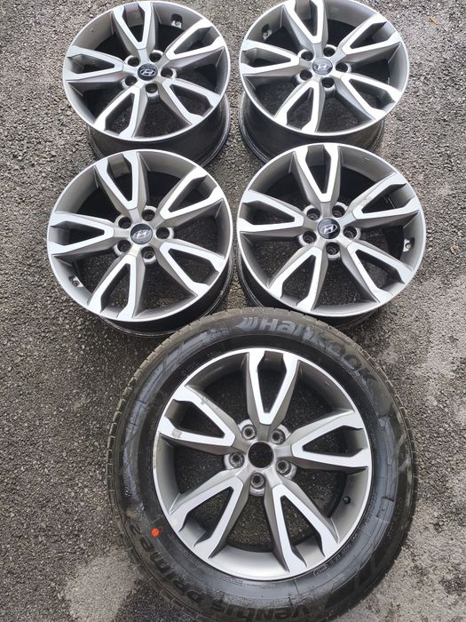 Hyundai/Хюндай – 18 цола 5x114,3; 5 бр. Оригинални лети джанти