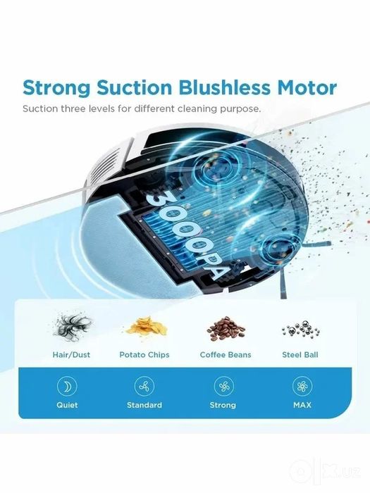 Робот-пылесос Midea S5+, встроенная самоочистка