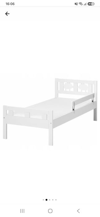 Vand pat copii ikea+saltea