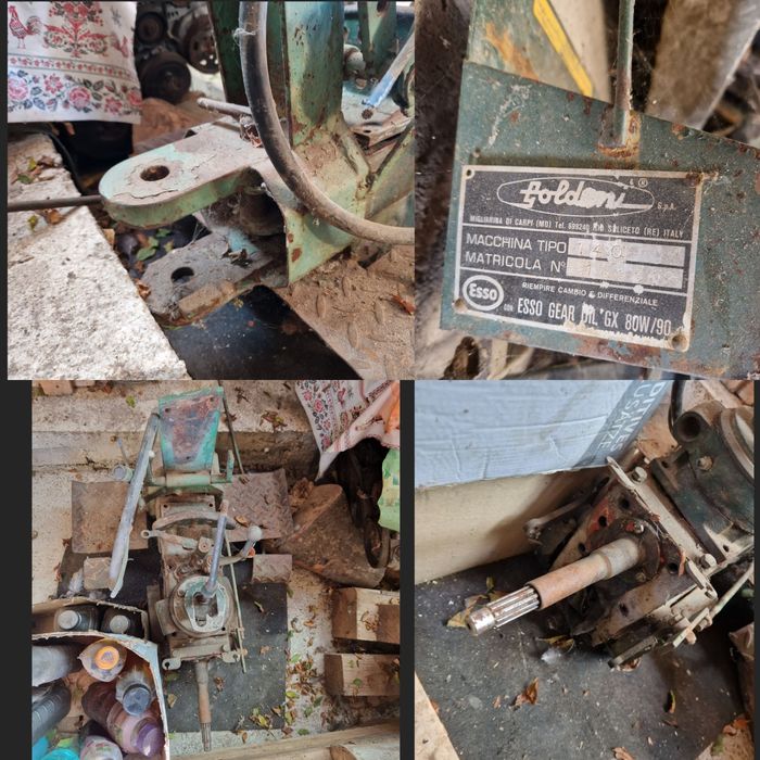 Tractor Motocultor Motoagricola Motor Goldoni 140 Lombardini LDA 510 c