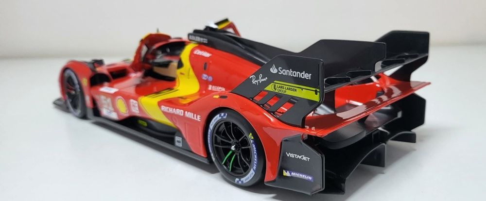 Machetă Ferrari 499P 1/18 Bburago