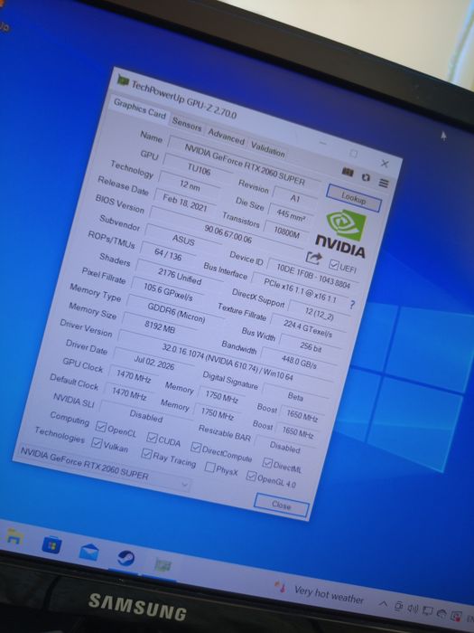 Компьютер ( Rtx 2060 super )