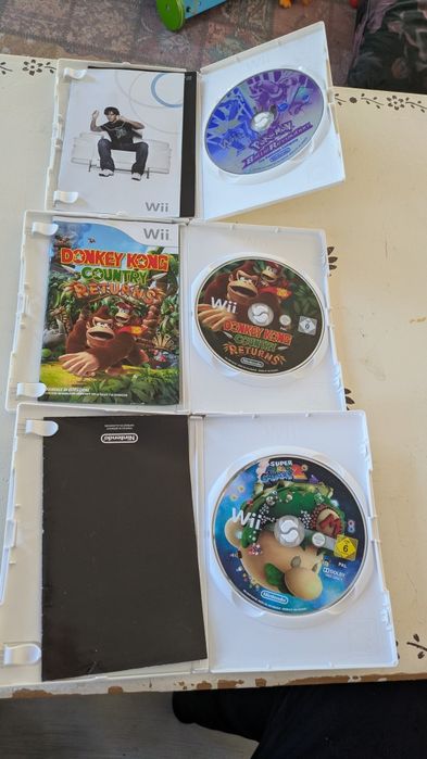 Jocuri Nintendo wii Mario Galaxy 2, donkey kong, pokemon ballte revolution