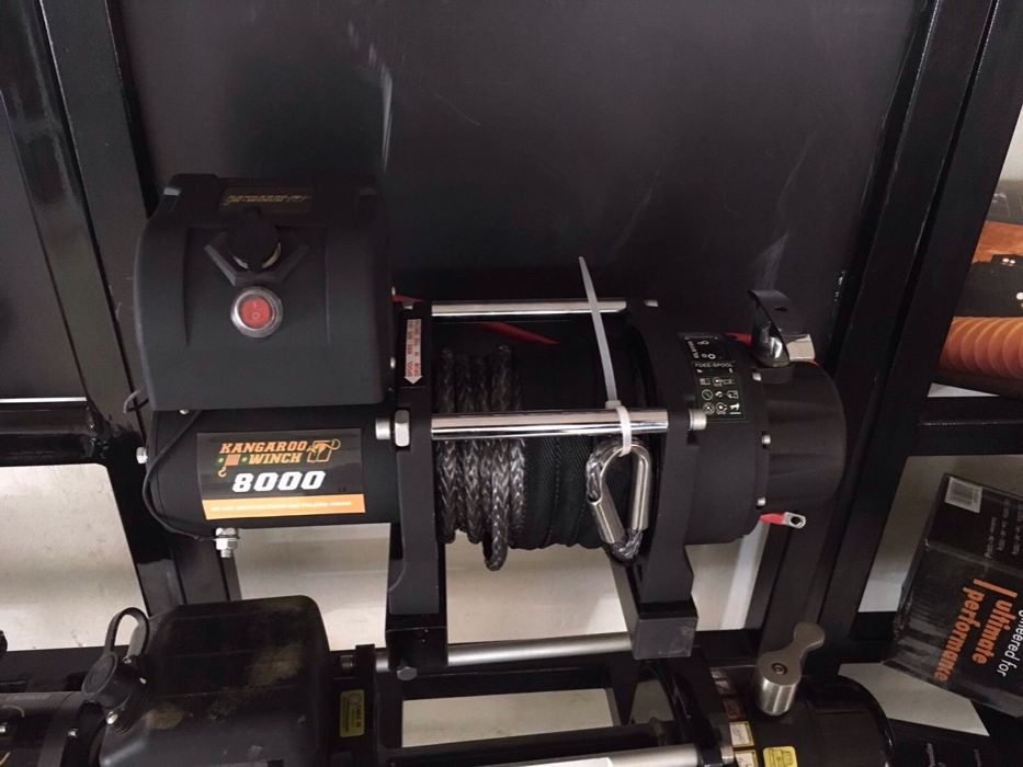 Troliu K 8000 E compact 12V KangarooWinch/PowerWinch-Off Road