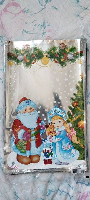 новогодний пакет для подарков