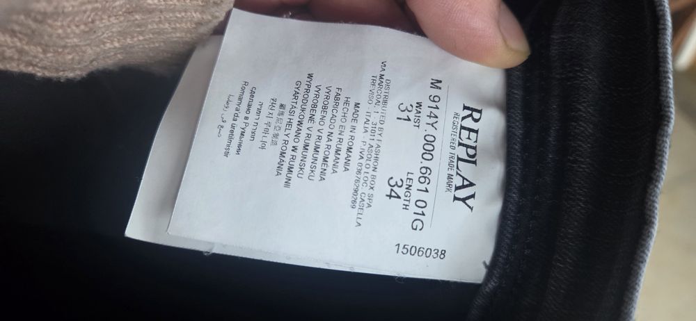 Blugi Replay barbati 31/34