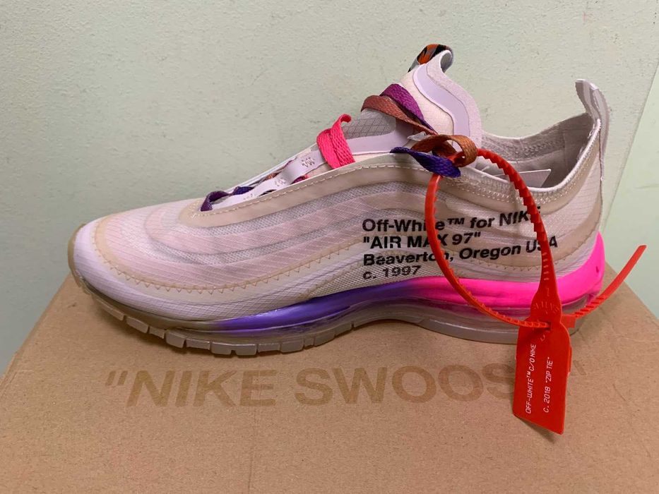 Дамски нови маратонки Nike Air Max 97 off white размер 39