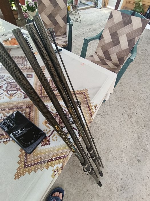 спининг за сом ,за шаран и макари- отделно или комбинация