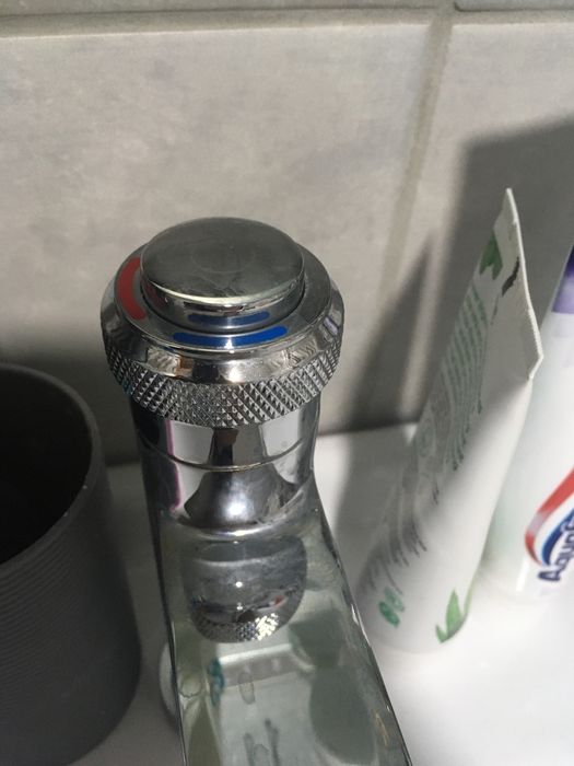 Baterie chiuveta baie push one button